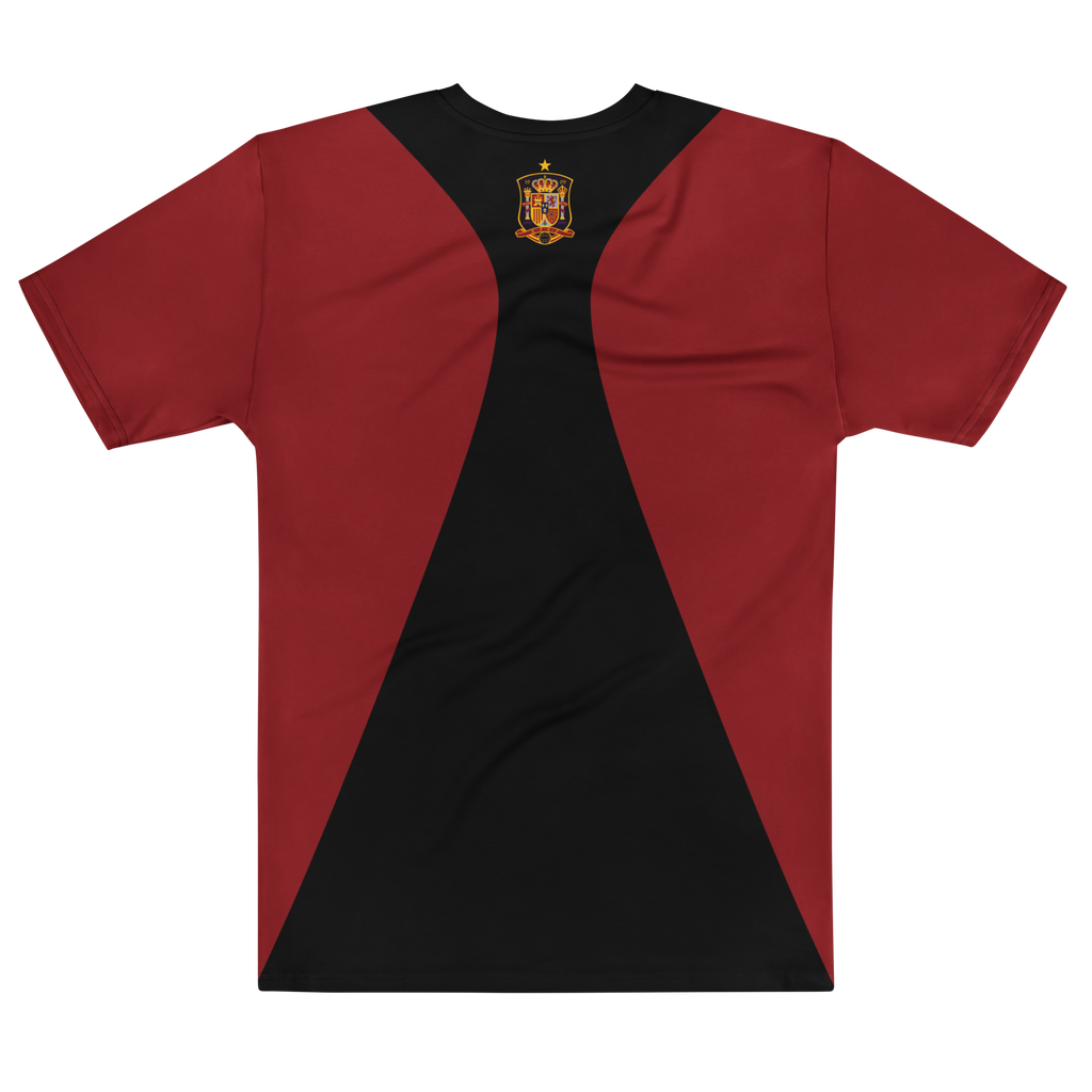 Spain Country Pride Tee - Black / Red