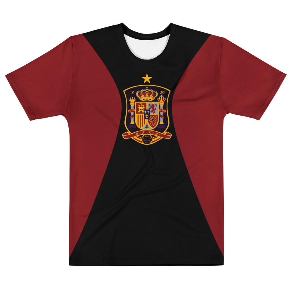 Spain Country Pride Tee - Black / Red