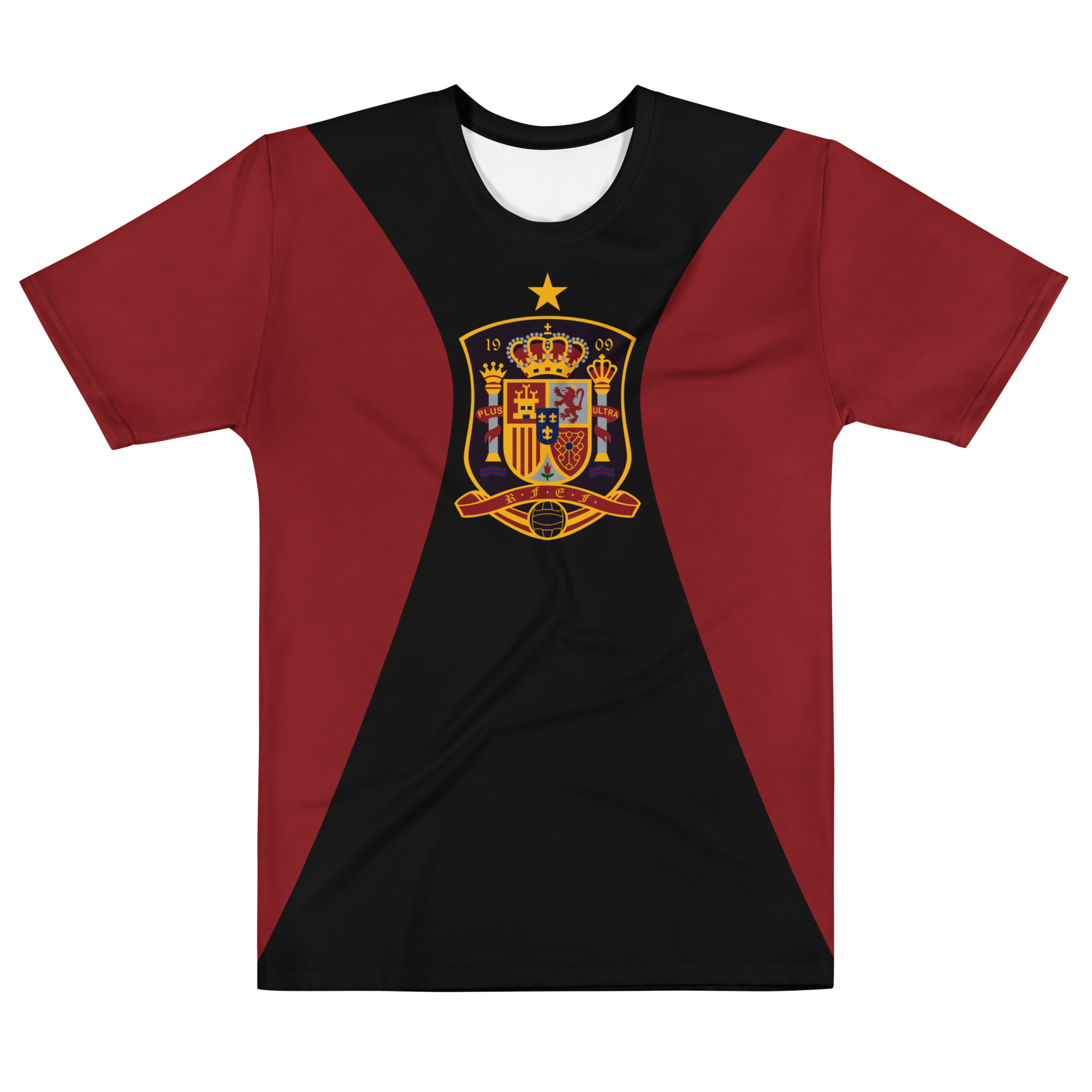 Spain Country Pride Tee - Black / Red